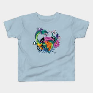 Water Dragon & Koi Kids T-Shirt